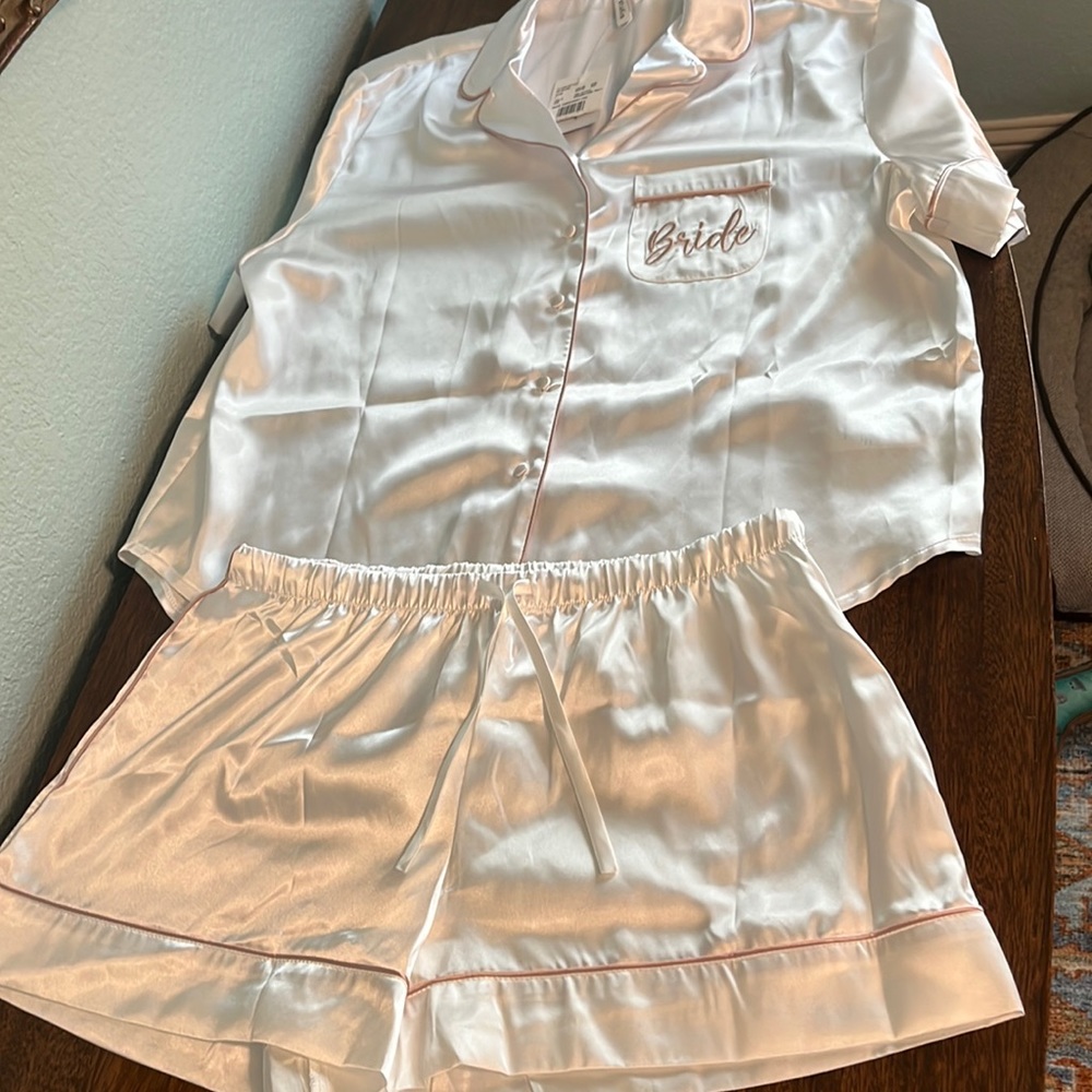 NWT Bride PJ Set